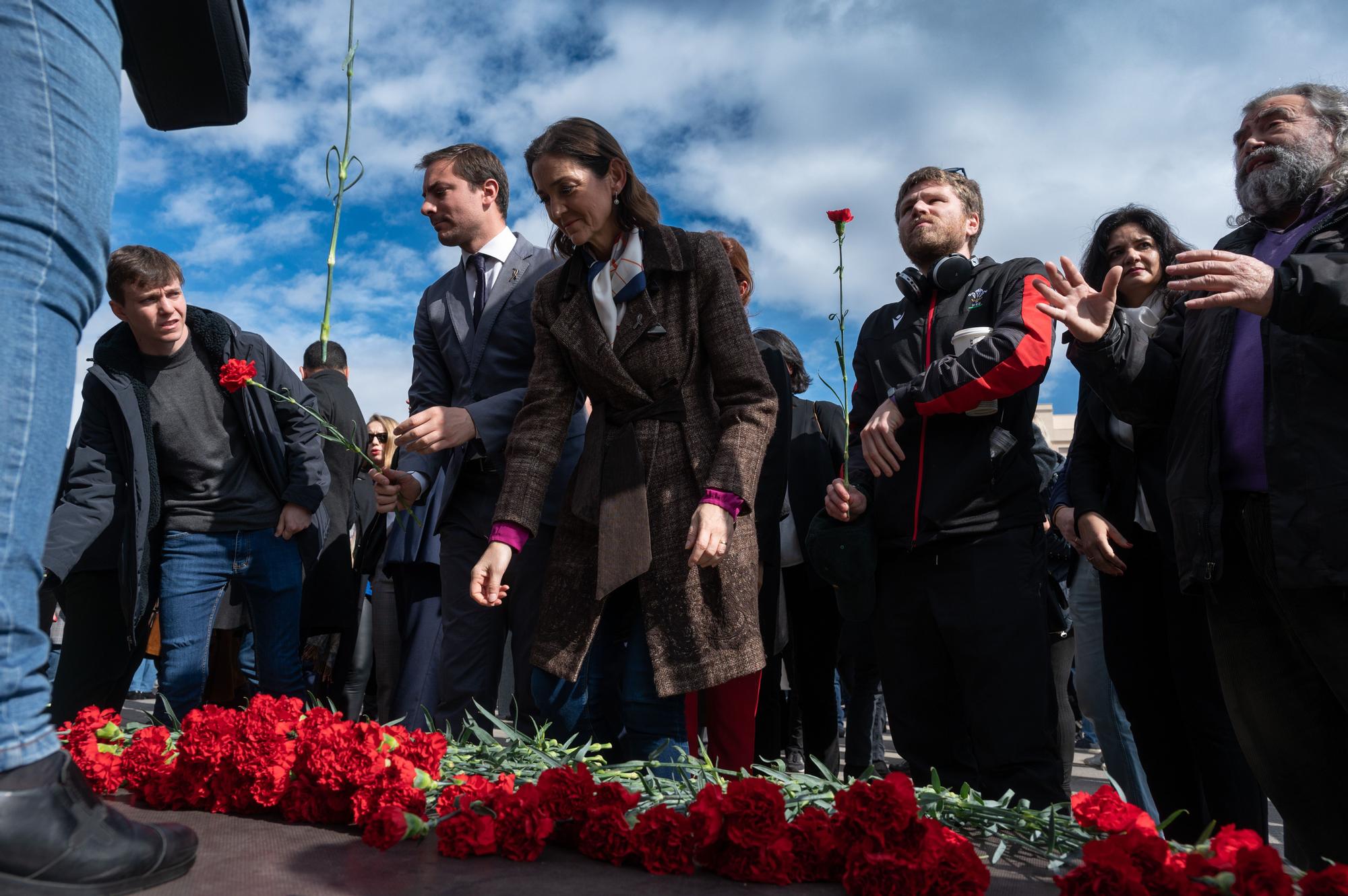 Acto de homenaje en Atocha