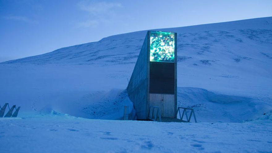 La Bóveda del fin del mundo en Svalbard.