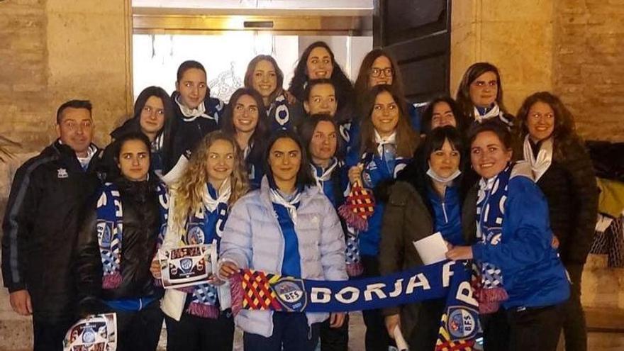 Plantilla del equipo femenino del Borja FS.