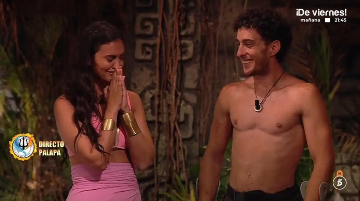 La emoción de María Lamela por la salida de Alberto Ávila