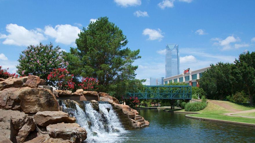 El renacimiento de Oklahoma City está en Bricktown, su distrito más vibrante