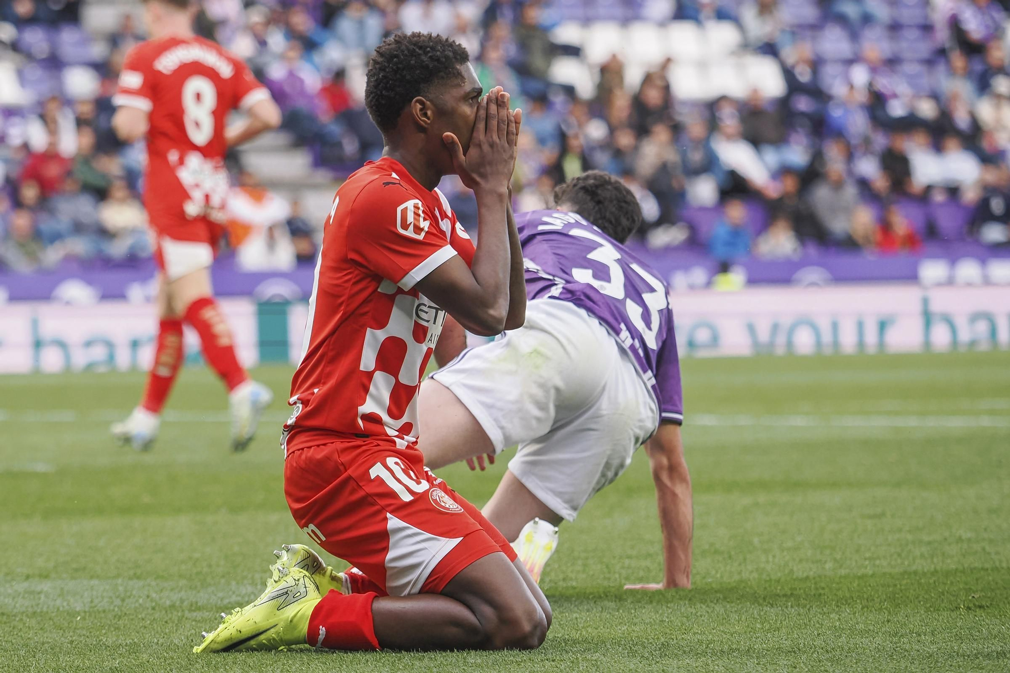Les imatges del partit Valladolid - Girona
