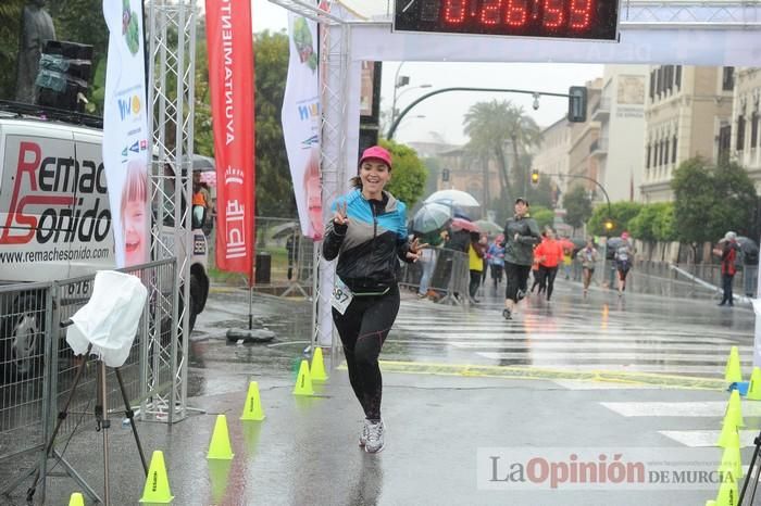 Llegada IV Carrera de la Mujer en Murcia (I)