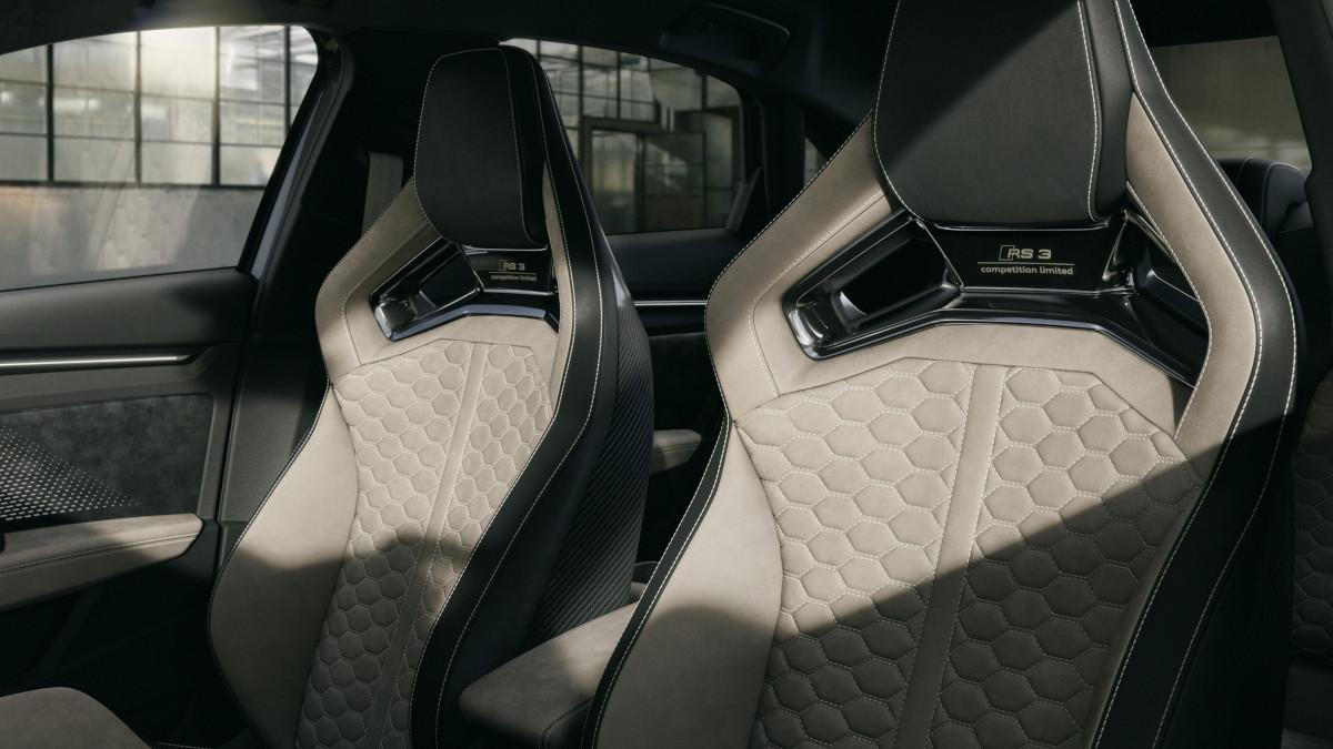 Interior del Audi RS 3 Competition Limited