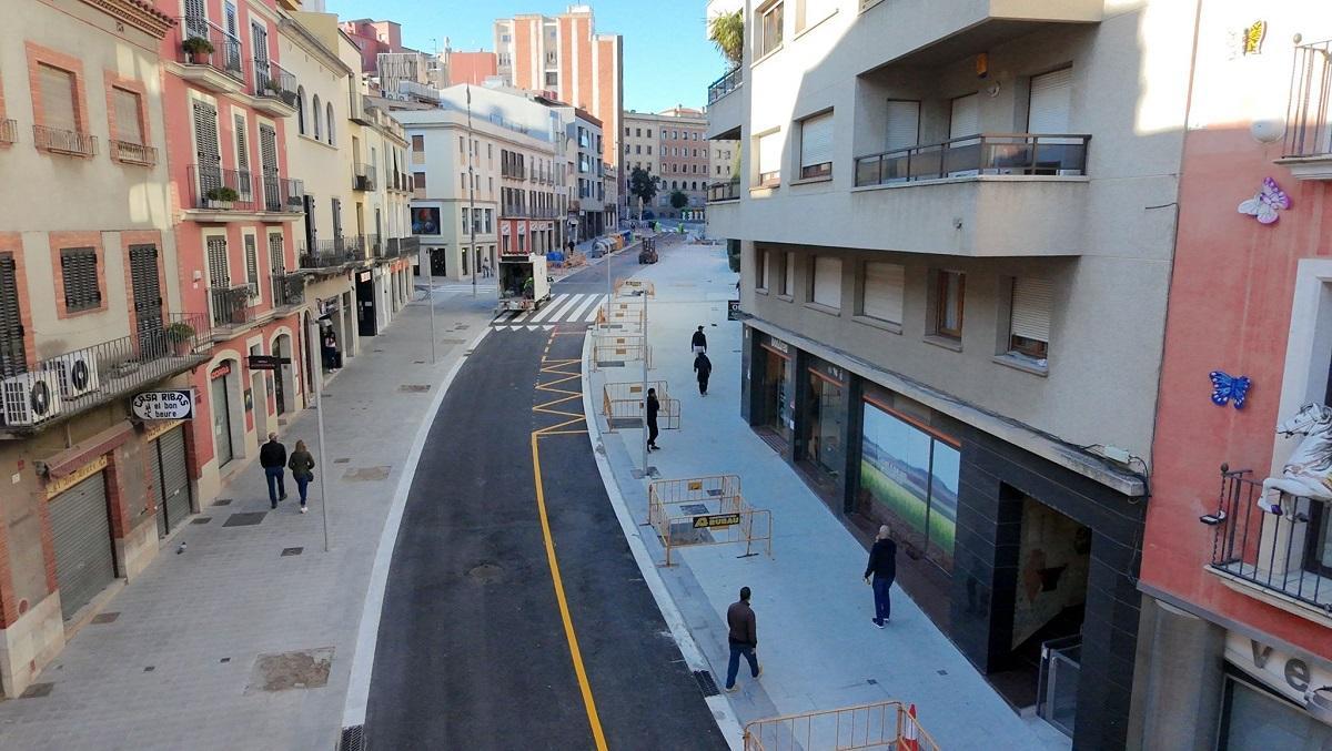 El nou aspecte que ofereix la pujada del Castell de Figueres.