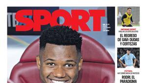 La portada SPORT de hoy, sábado 21 de septiembre