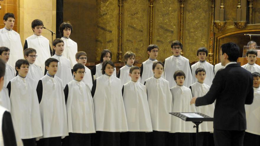 Un concert de l&#039;Escolania de Montserrat.