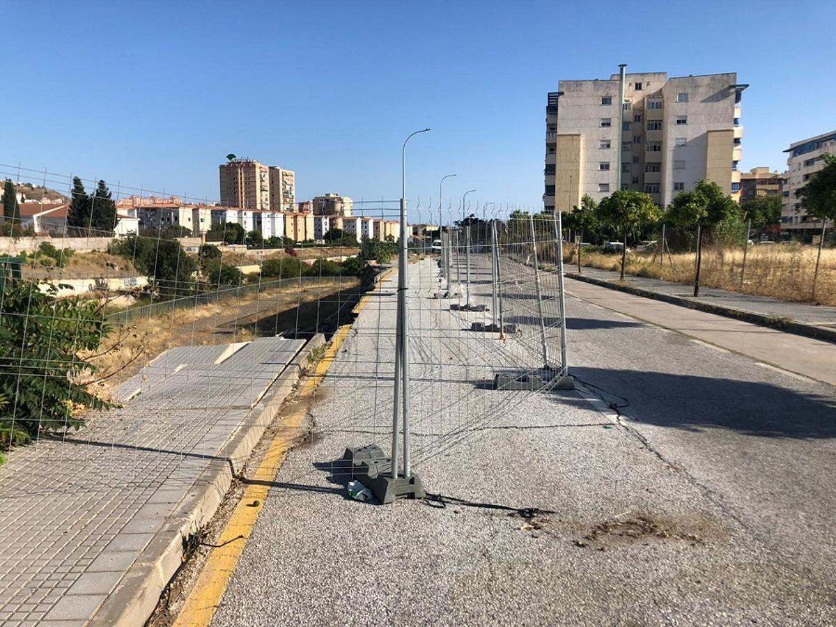 Vía libre en la cortada calle Joaquín Gaztambide