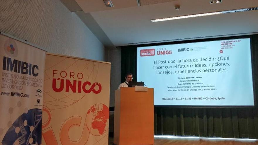 Foro Único y el Imibic colaboran en una jornada de orientación para futuros doctores