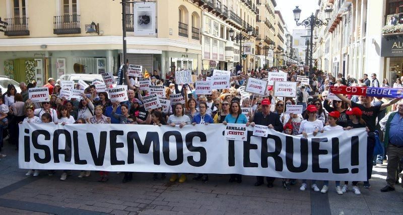 Manifestación: 'Salvemos Teruel'