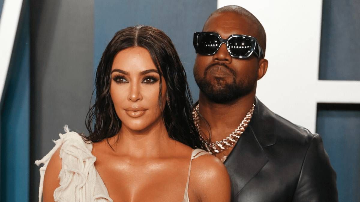 El ahora exmatrimonio, Kim Kardashian y Kanye West.