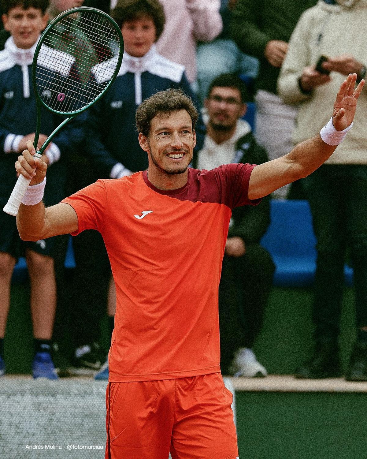 Pablo Carreño, en el Challenger de Murcia.