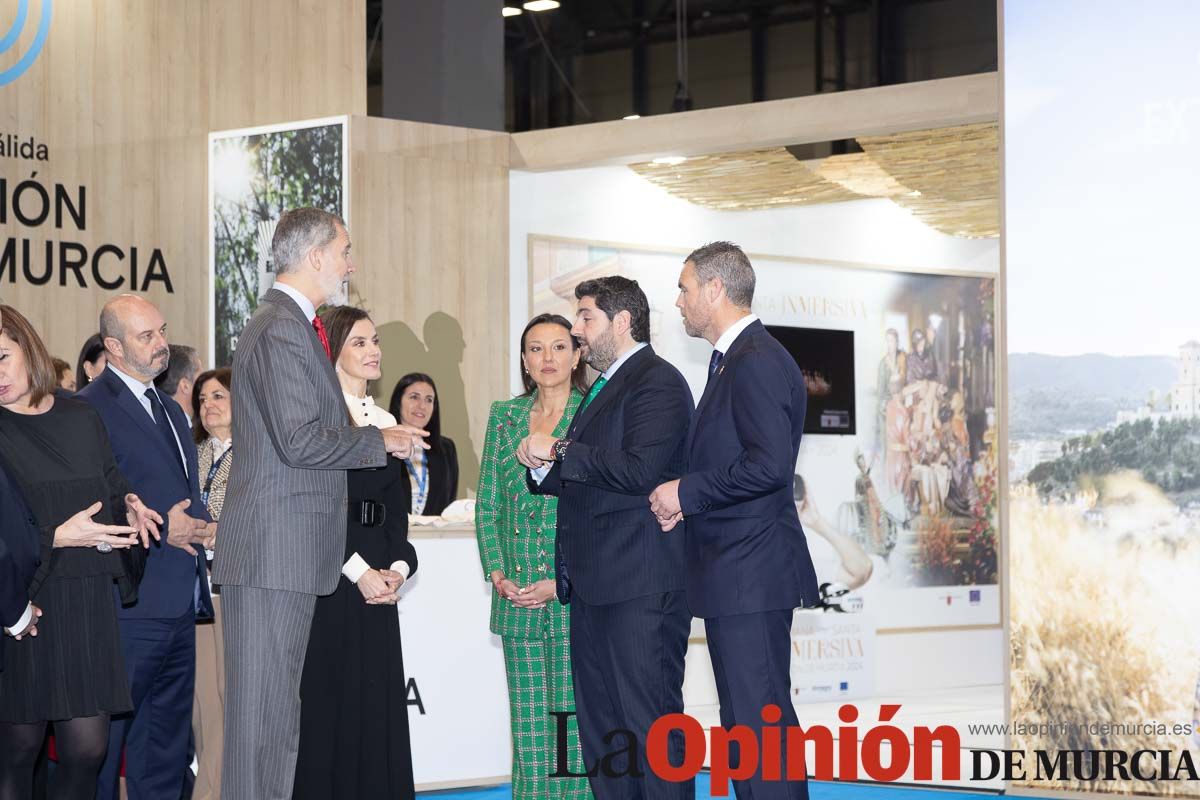 Así ha sido el primer día en el stand de la Región de Murcia en la Feria de Fitur