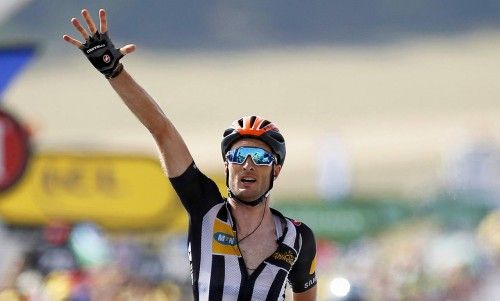 Imágenes de la decimocuarta etapa del Tour, en la que ha ganado Stephen Cummings