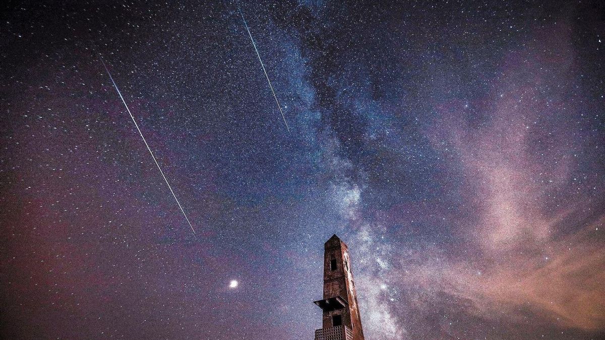 Las Perseidas desde Son Bauló