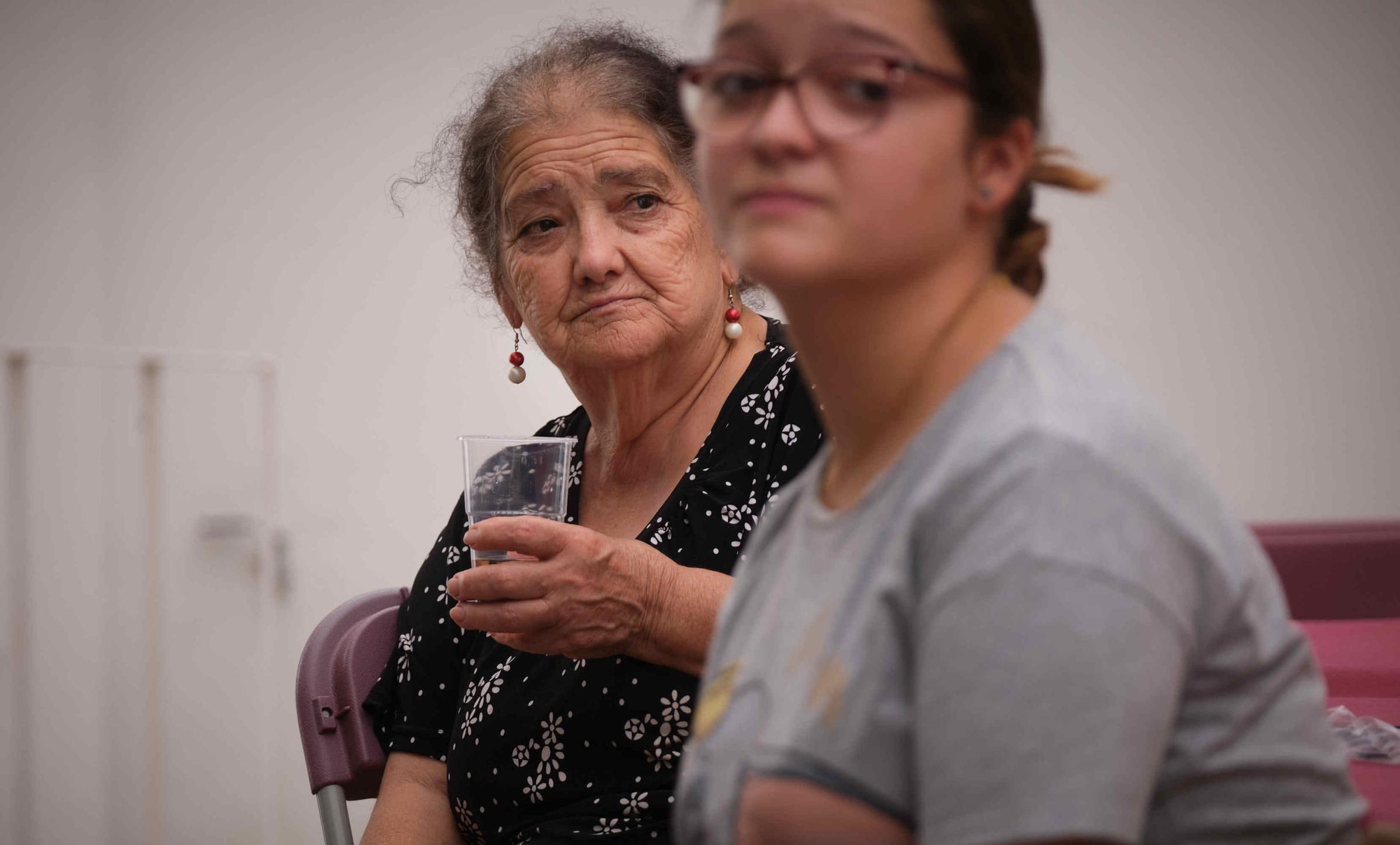 Neighbors evacuated by the Tenerife fire