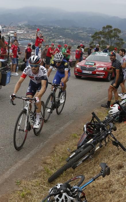 Vuelta Ciclista España, subida al Naranco