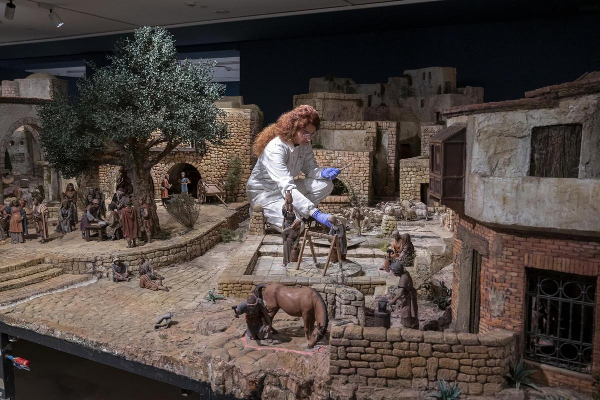El belén se podrá visitar hasta el 11 de enero.