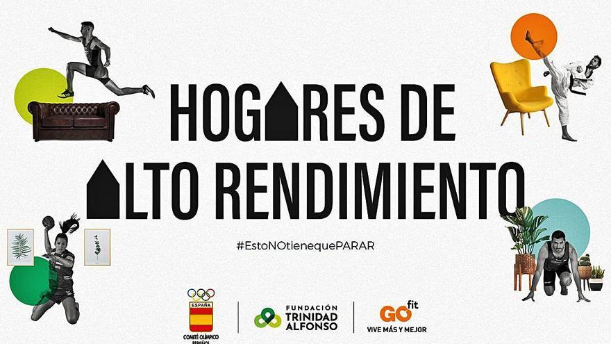 Cartel de la presentación de la iniciativa «Hogares de Alto Rendimiento».