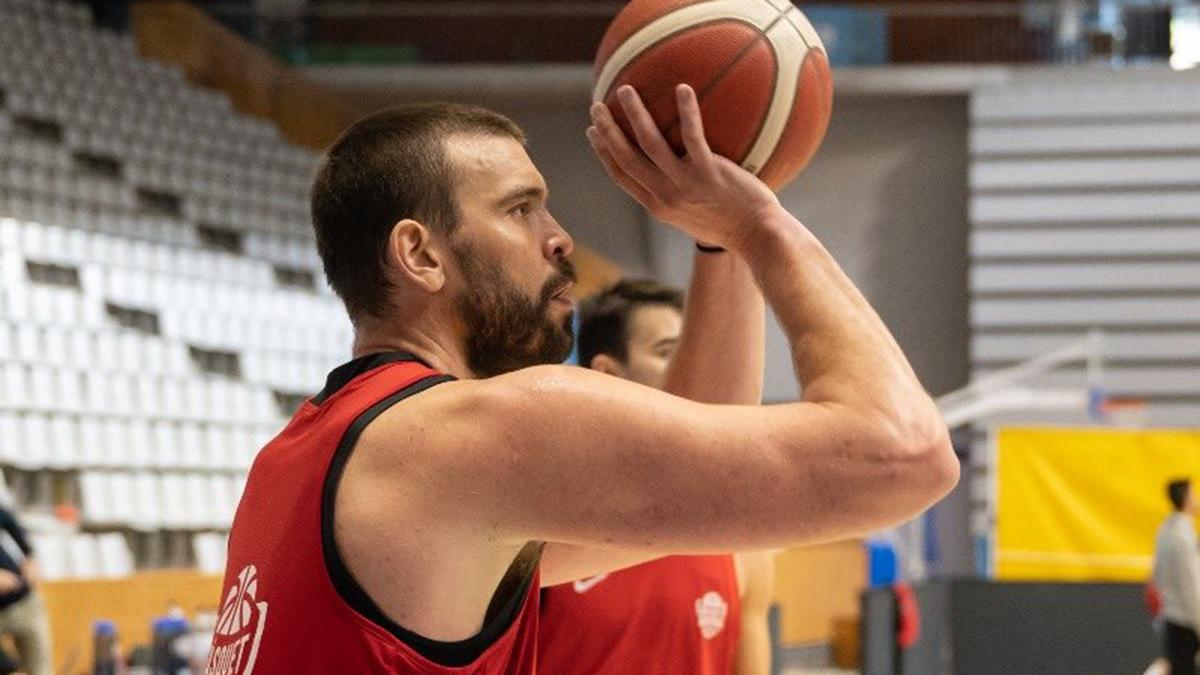 Marc Gasol, jugador del Bàsquet Girona