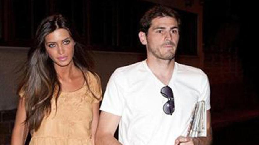 Iker Casillas y Sara Carbonero.