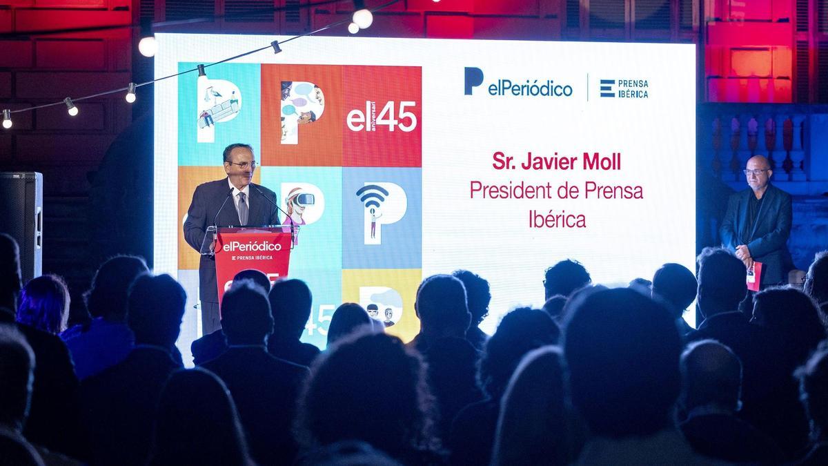 Javier Moll, presidente de Prensa Ibérica.