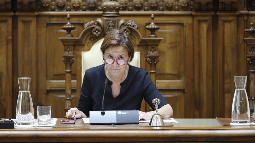 Carmen Moriyón hace balance de sus primeros 100 días de gobierno: &quot;Gijón camina hacia el futuro&quot;