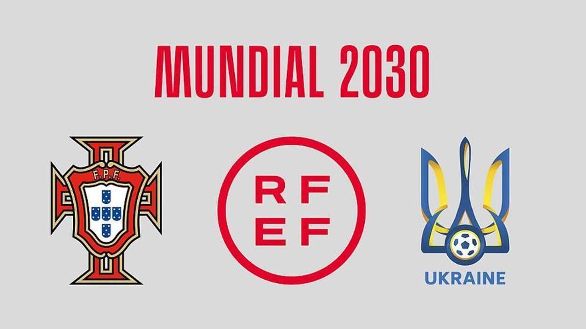 Así es la candidatura de España, Portugal y Ucrania para el Mundial de 2030.
