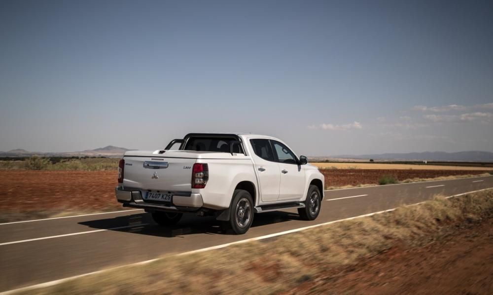 Primera prueba del Mitsubishi L200 2019.