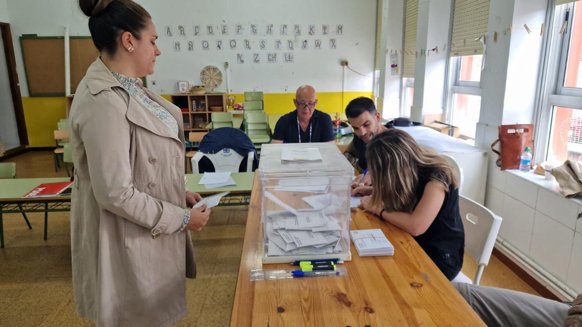 Las votaciones en la villa meca.