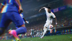 Una escena de EA Sports FC 24.