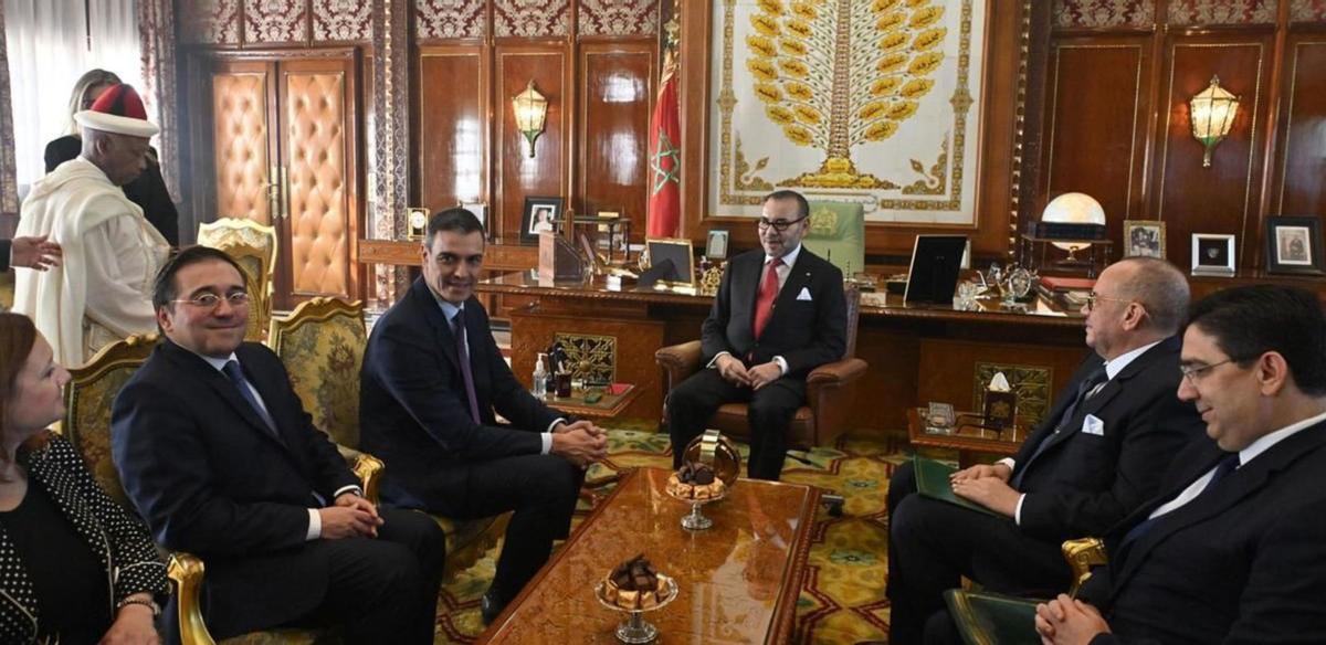 El Marroc explota el favor de Sánchez per rebre grans quantitats de gas