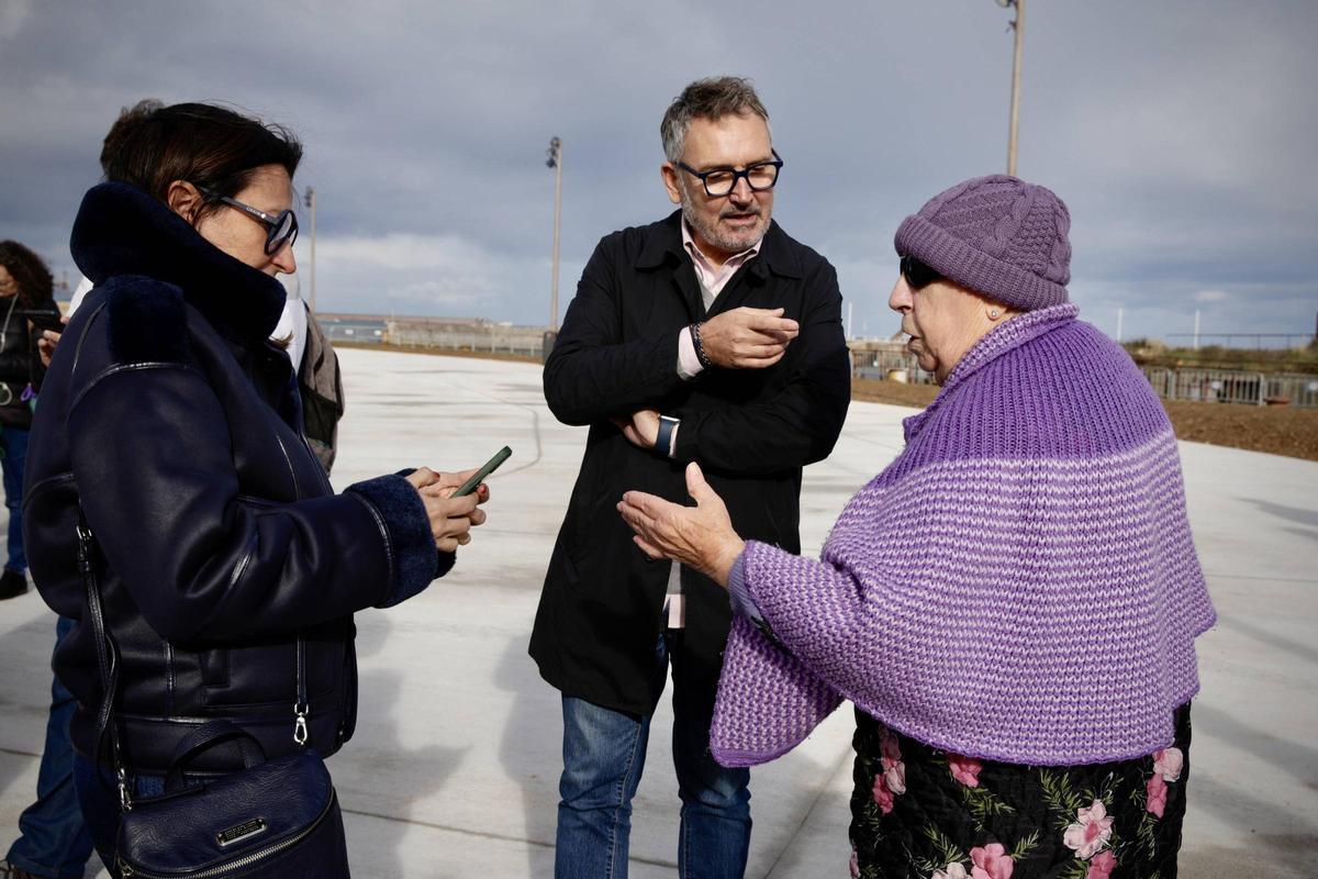 El paseo de Naval Gijón ya está abierto a la ciudadanía (en imágenes)