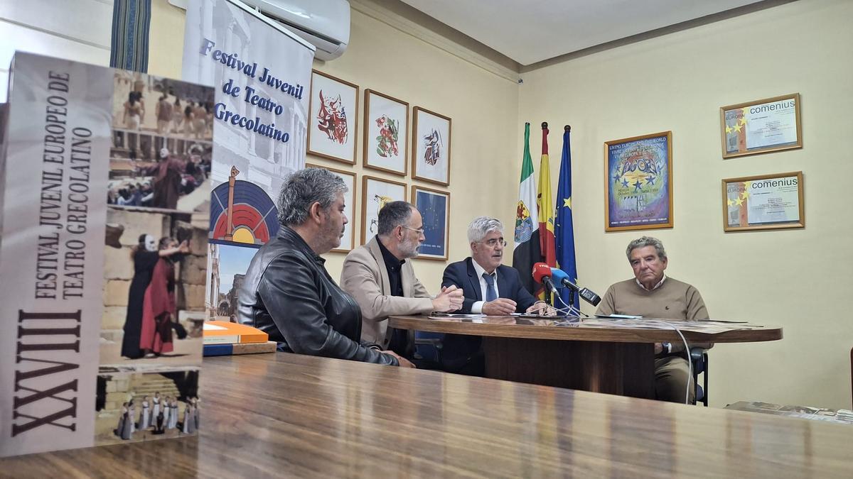 Presentación del festival de teatro grecolatino.