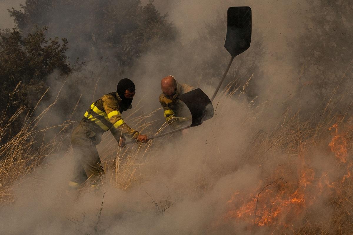 Situación de los incendios activos en Galicia el martes 19 de agosto