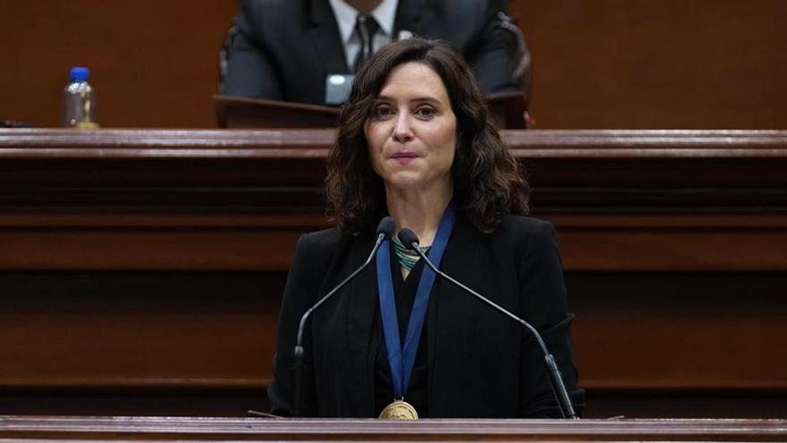 Ayuso agradece la defensa de la libertad y de la democracia