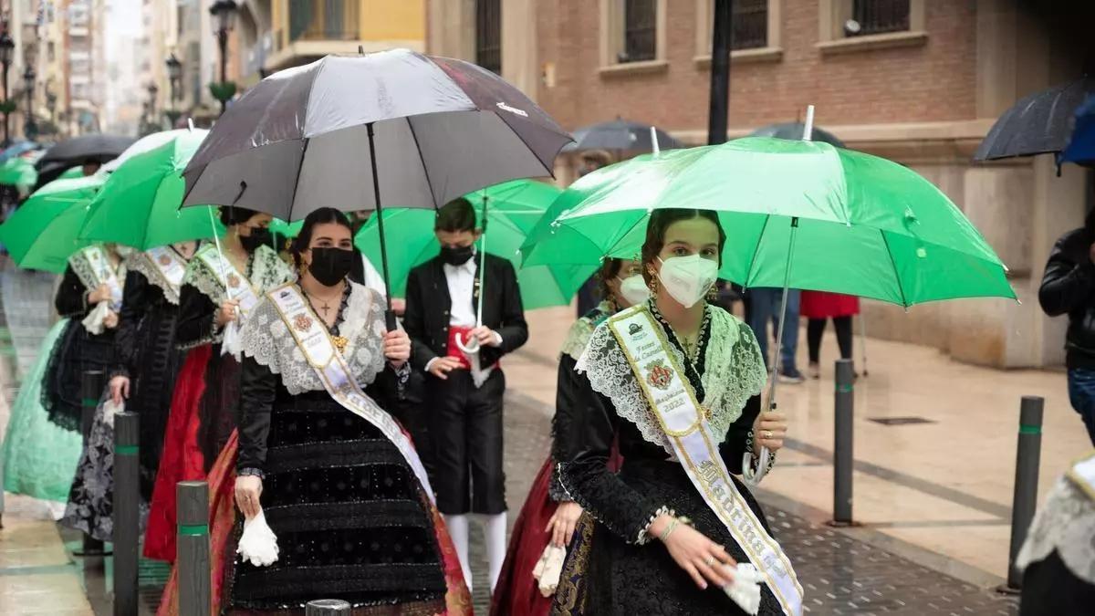 La lluvia fue la protagonista en la Magdalena del 2022.