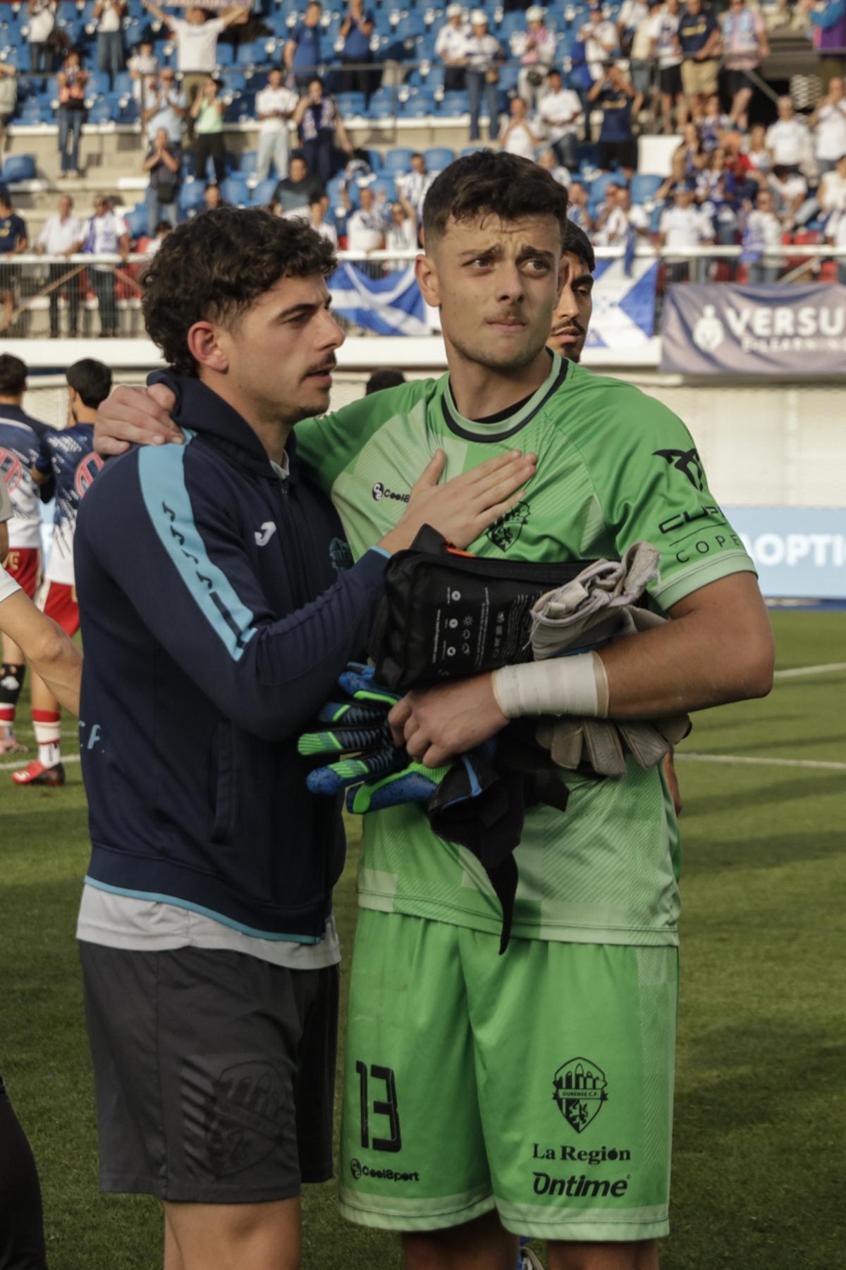 Imágenes del Ourense - CD Tenerife