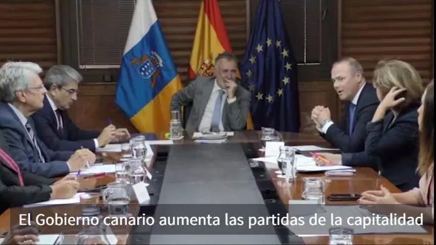 El Gobierno de Canarias aumenta la partida para la capitalidad