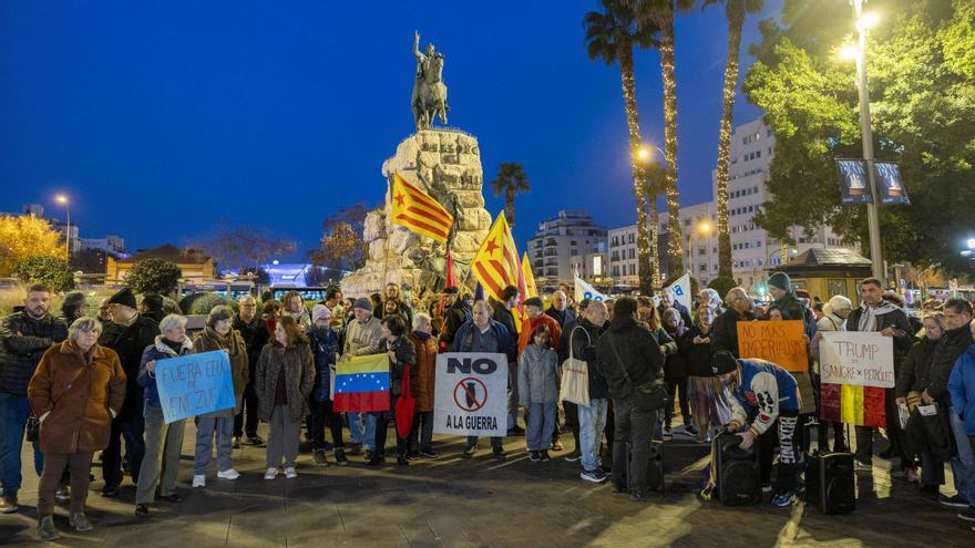 Concentración en la plaza de España este sábado por la tarde contra el ataque de EEUU a Venezuela