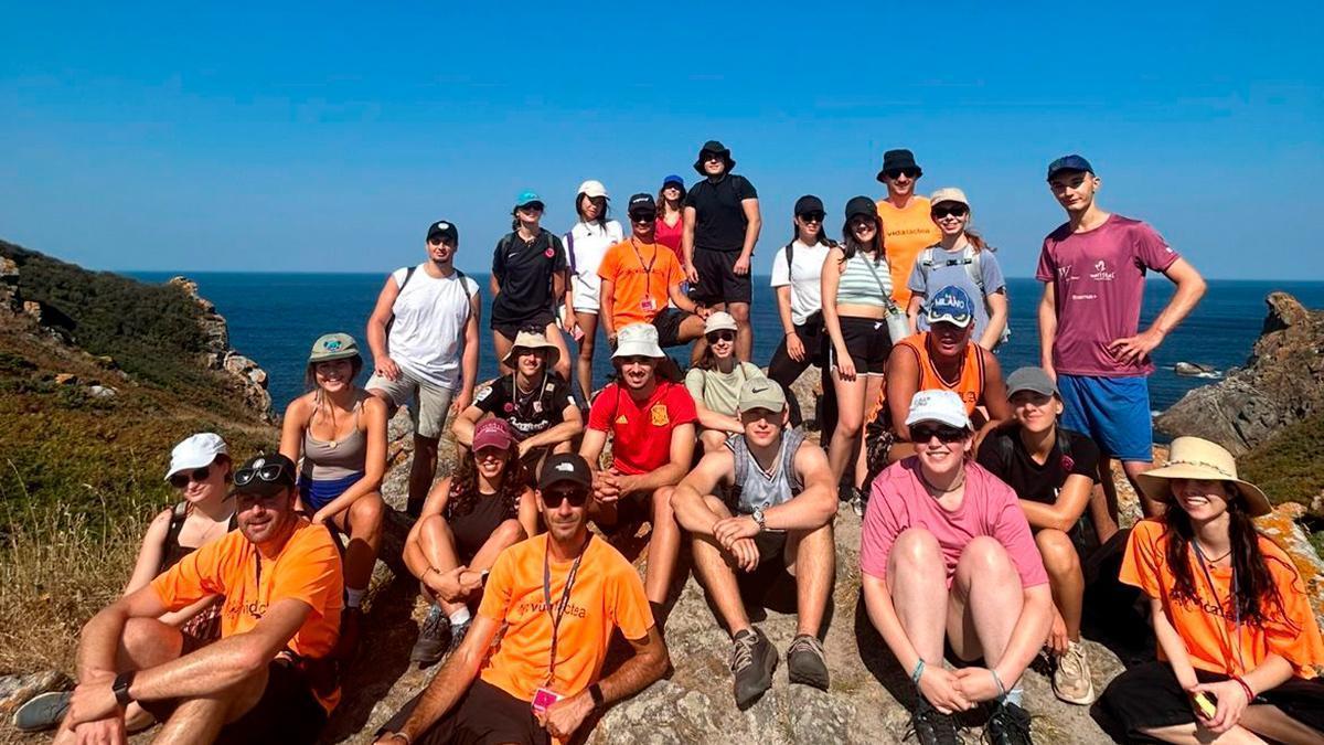 Uno de los campamentos de voluntariado de la Xunta en ediciones anteriores.