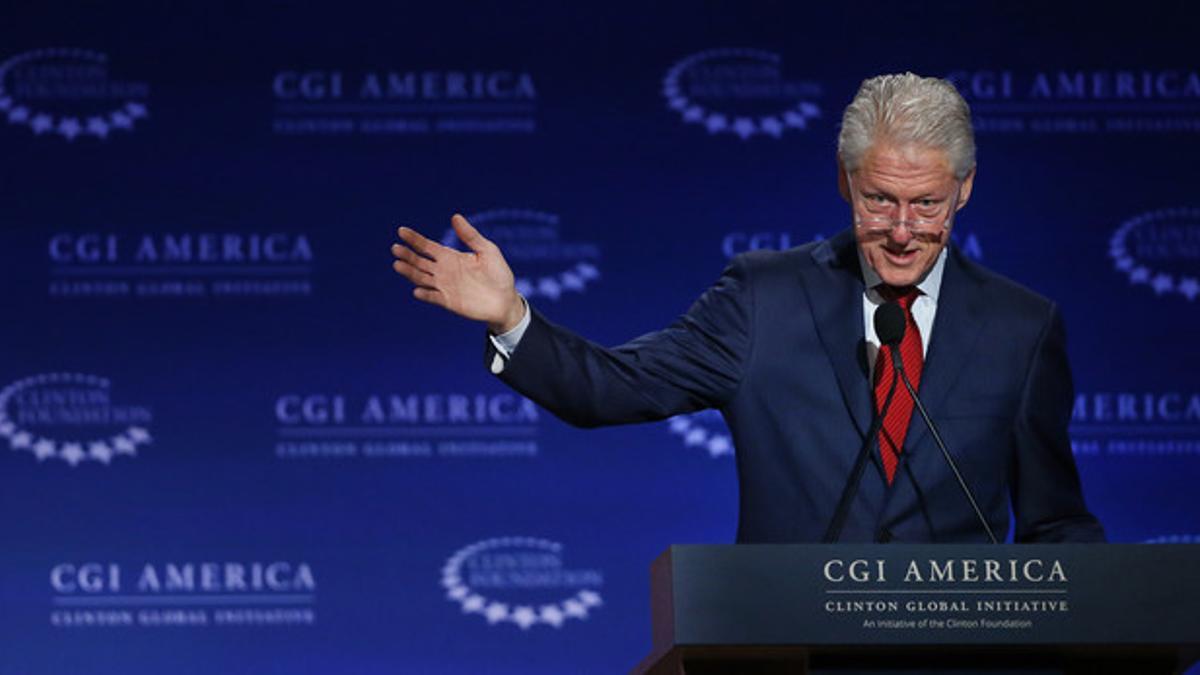 El expresidente Bill Clinton, durante una conferencia de la Fundación Clinton, el miércoles en Denver.