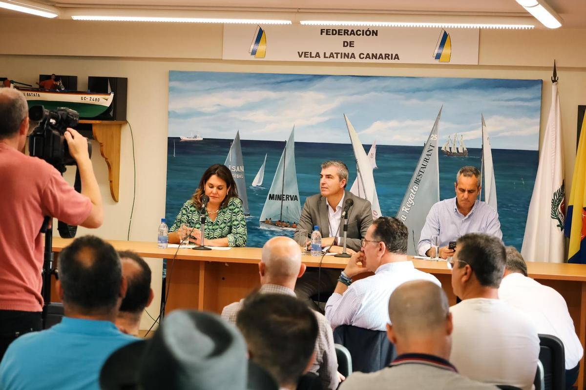 Encuentro de los candidatos del PP en Canarias con clubes y federaciones deportivas.