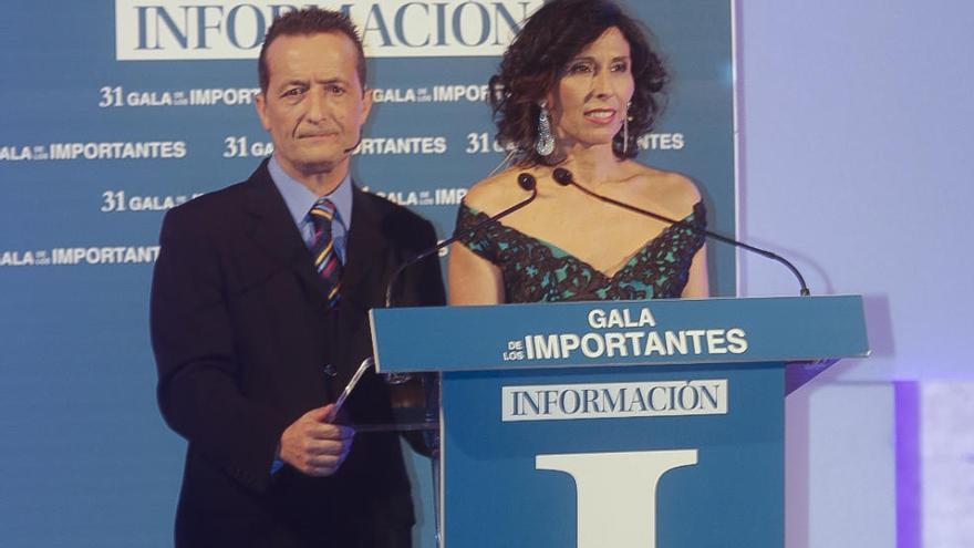 Emoción entre los premiados en la gala de los «Importantes»