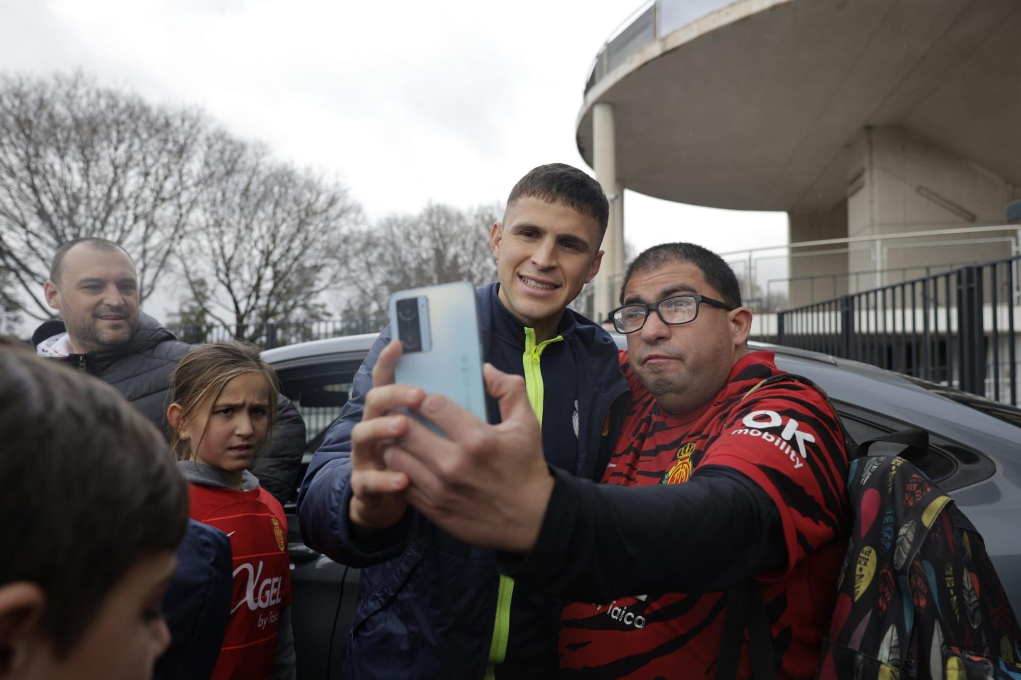 Recibimiento al Real Mallorca en Son Moix