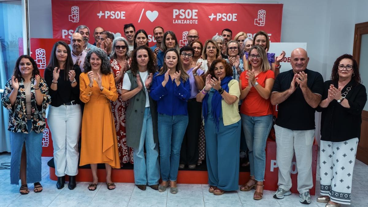 Homenaje del PSOE de Lanzarote a las 20 mujeres asesinadas por violencia machista en los últimos 30 años en la isla
