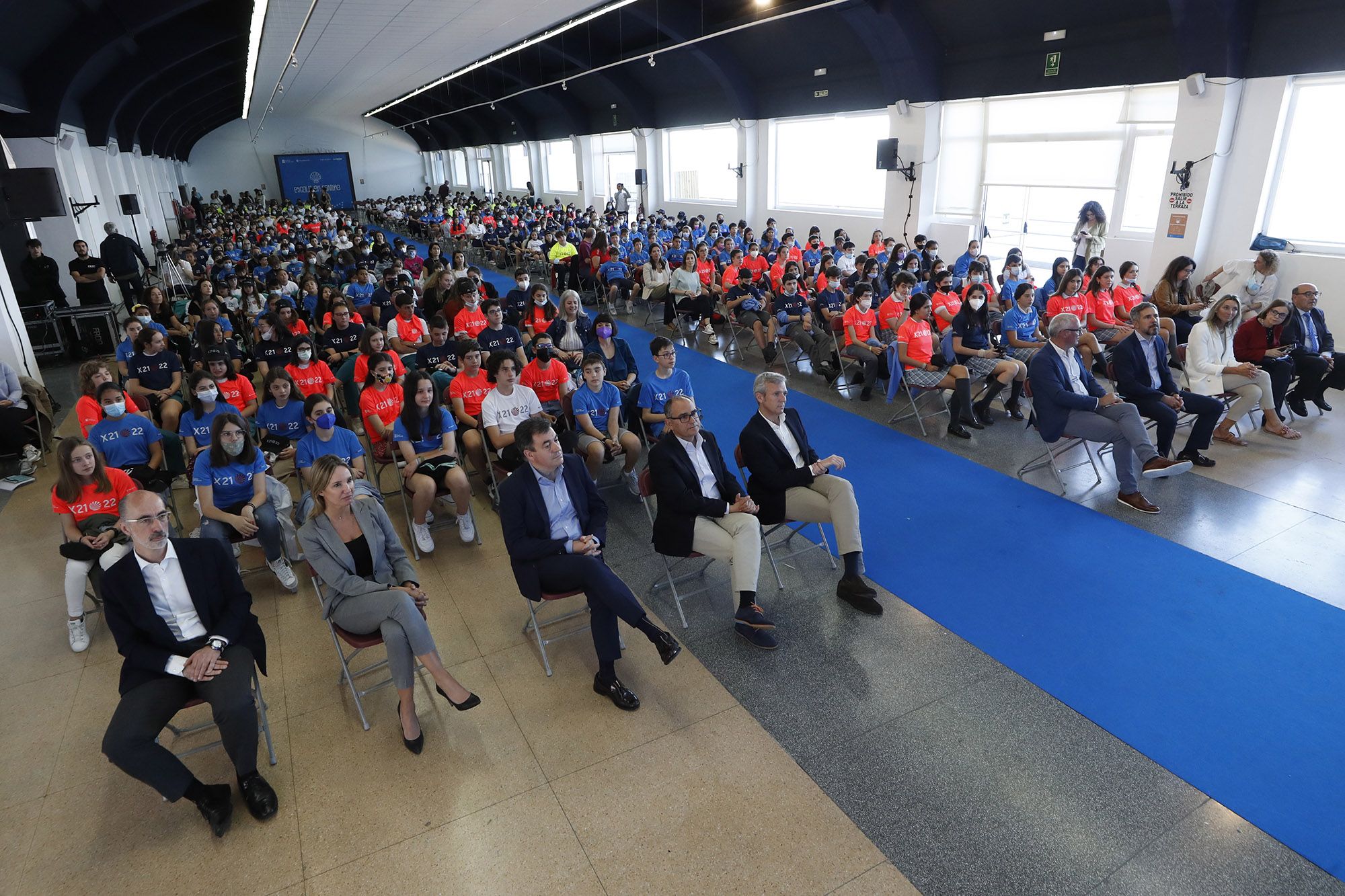 A primeira promoción de graduados en O Camiño