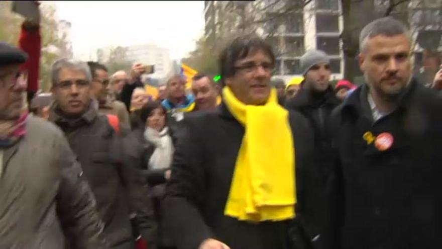 Marea independentista en Bruselas