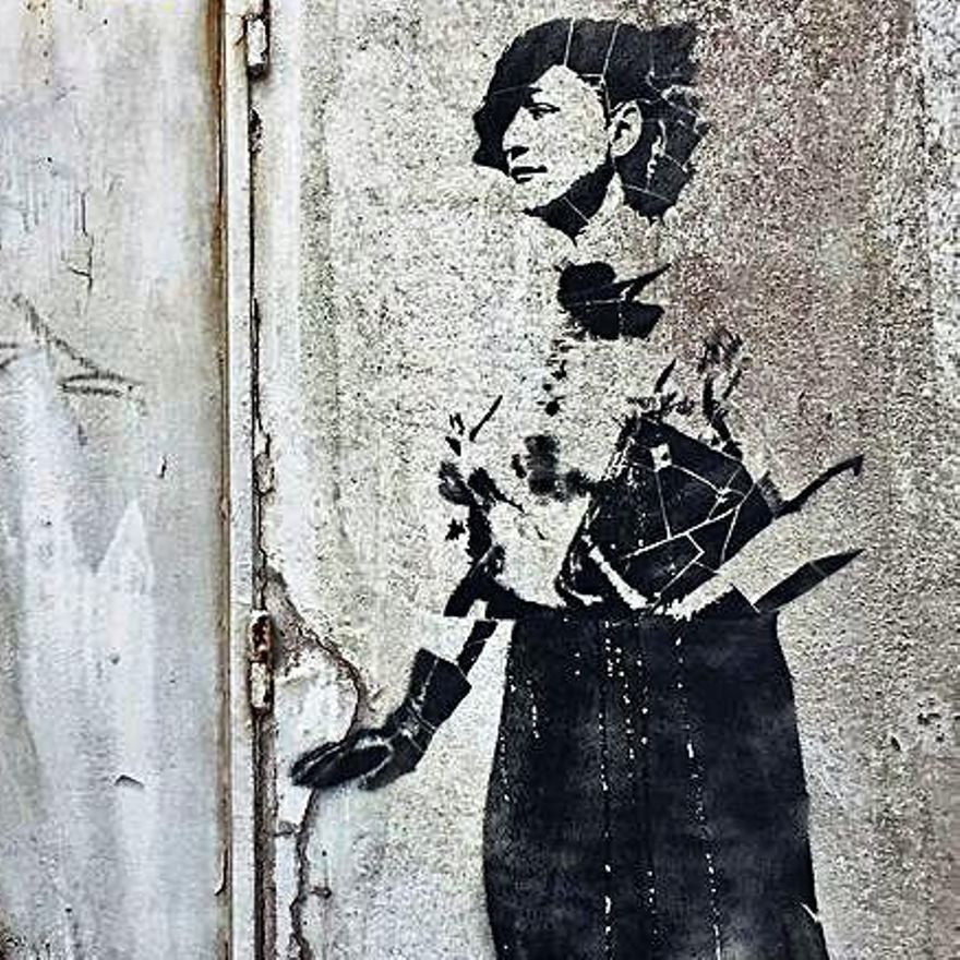 El Banksy de Oleiros