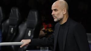 El entrenador del Manchester Pep Guardiola en una foto de archivo. EFE/JUANJO MARTÍN